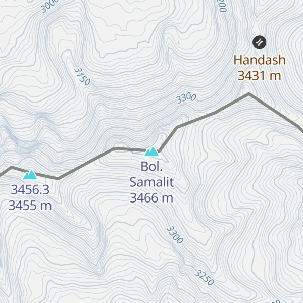 Map of Bol. Samalit
