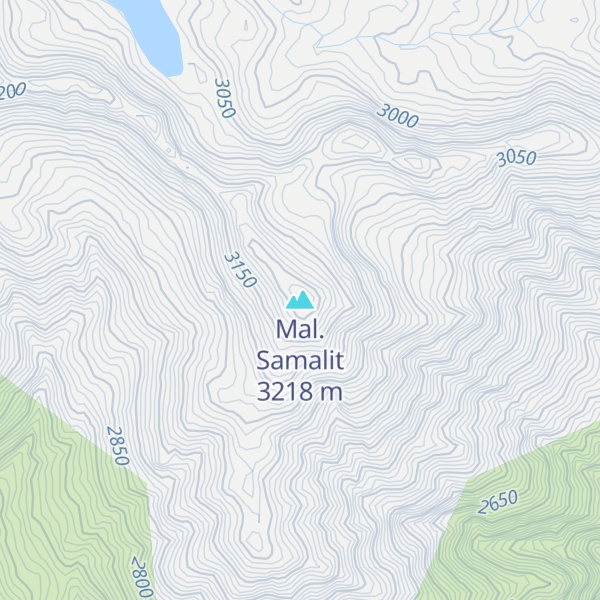 Map of Mal. Samalit