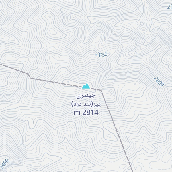 Map of جیندری ییر(بند دره)