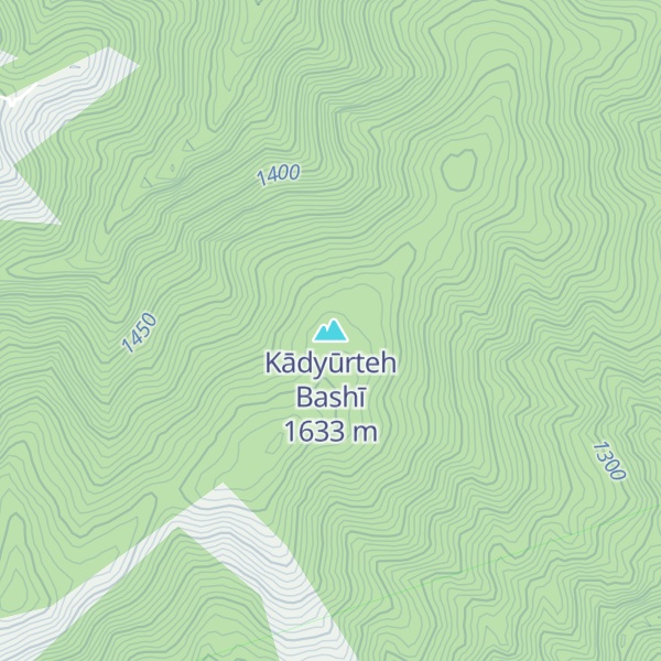 Map of Kādyūrteh Bashī