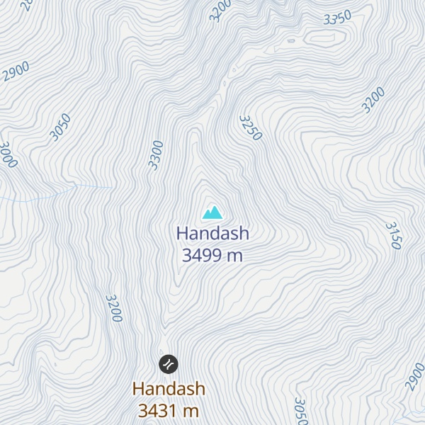 Map of Handash