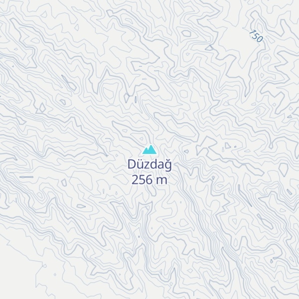 Map of Düzdağ