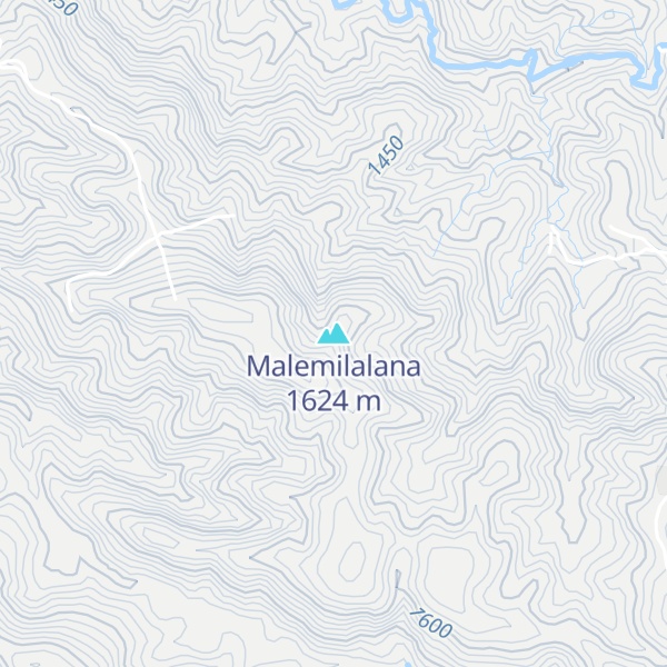 Map of Malemilalana