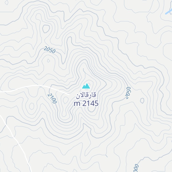 Map of قارقالان