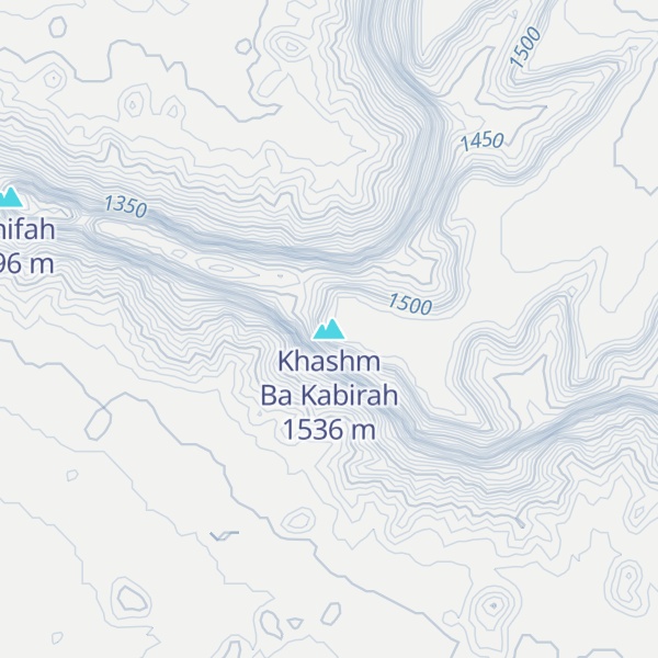 Map of Khashm Ba Kabirah