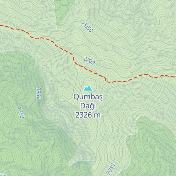 Map of Qumbaş Dağı