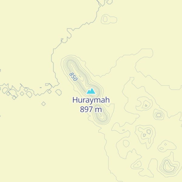 Map of Huraymah