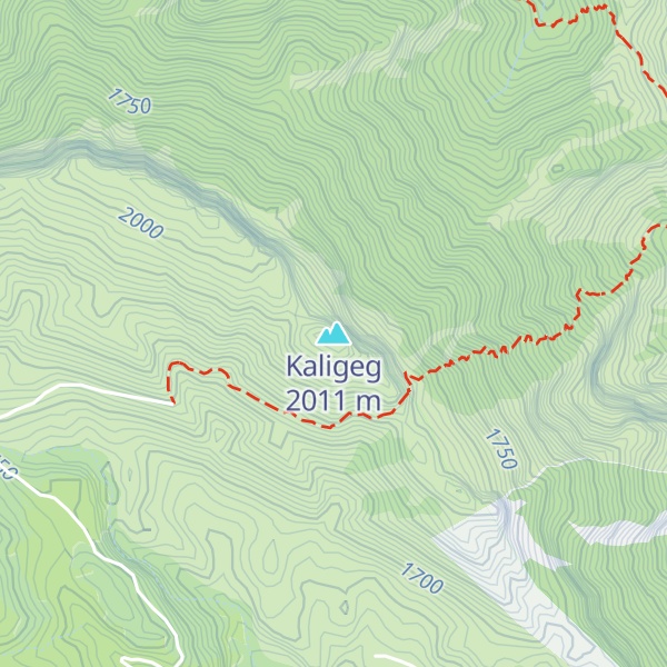 Map of Kaligeg