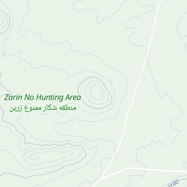 Map of Kūh-e Tappeh Sūr Gūveh