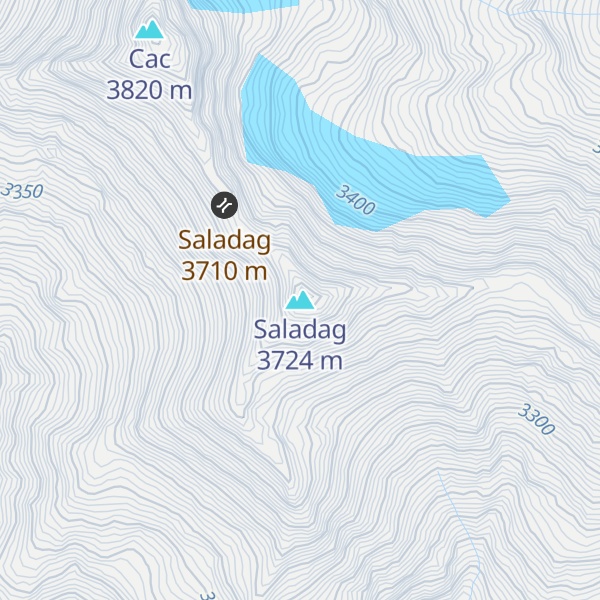 Map of Saladag