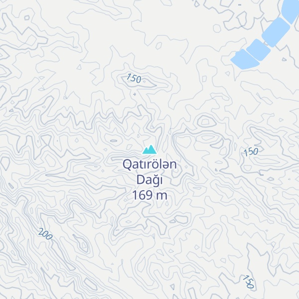 Map of Qatırölən Dağı