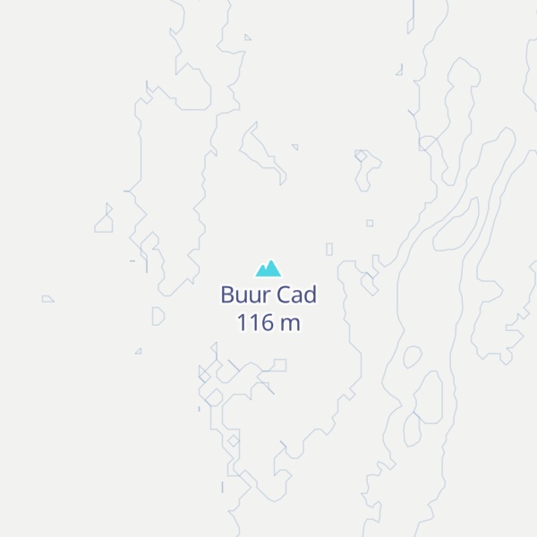 Map of Buur Cad