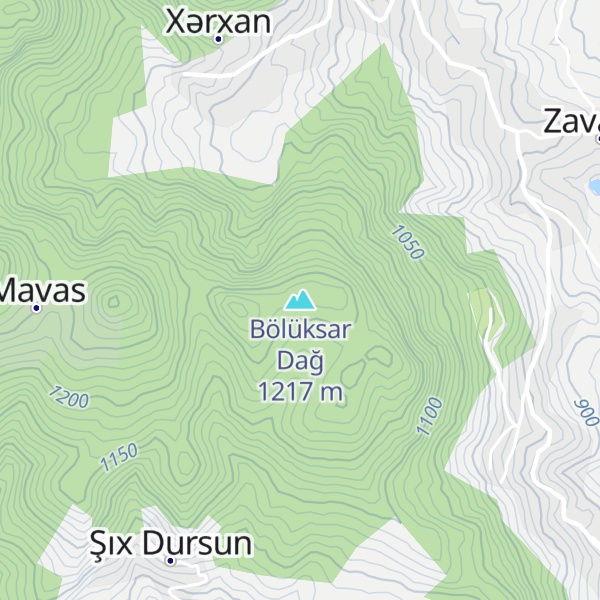 Map of Bölüksar Dağ