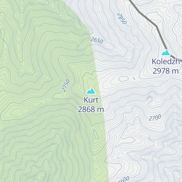 Map of Kurt