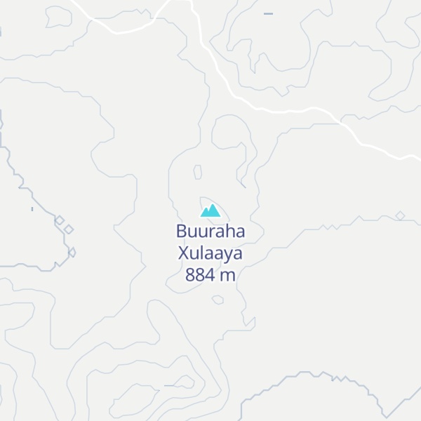 Map of Buuraha Xulaaya