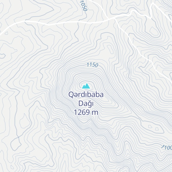 Map of Qərdıbaba Dağı