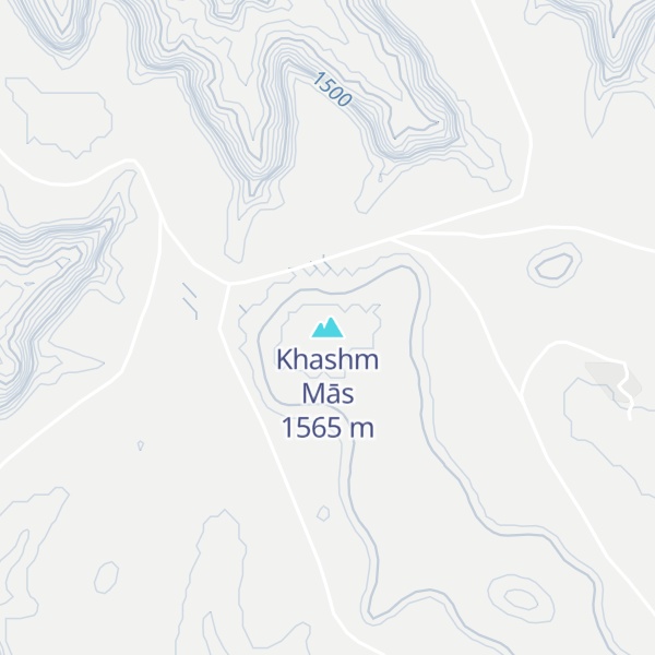 Map of Khashm Mās