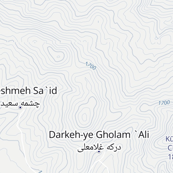Map of Kūh-e Havār Barzeh