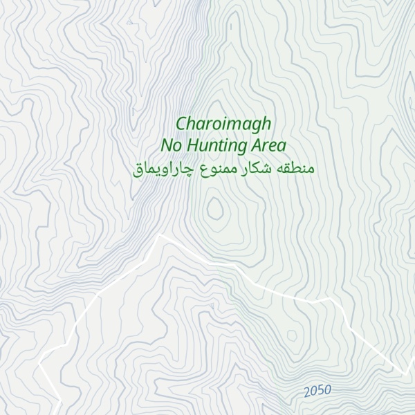Map of Kūh-e Gūzālī
