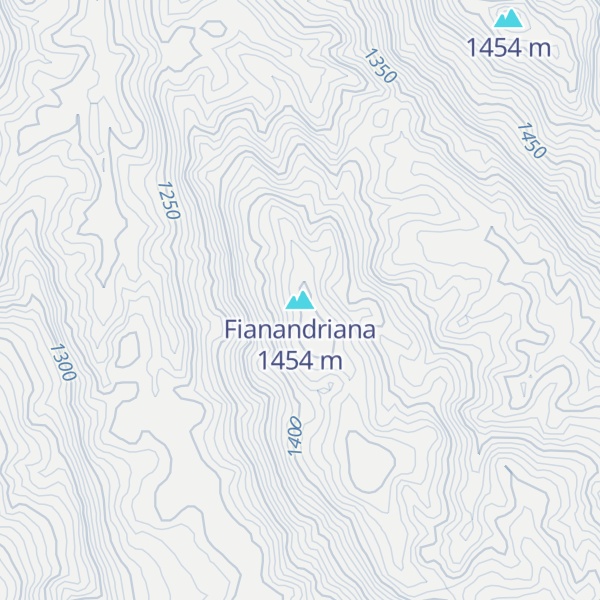 Map of Fianandriana