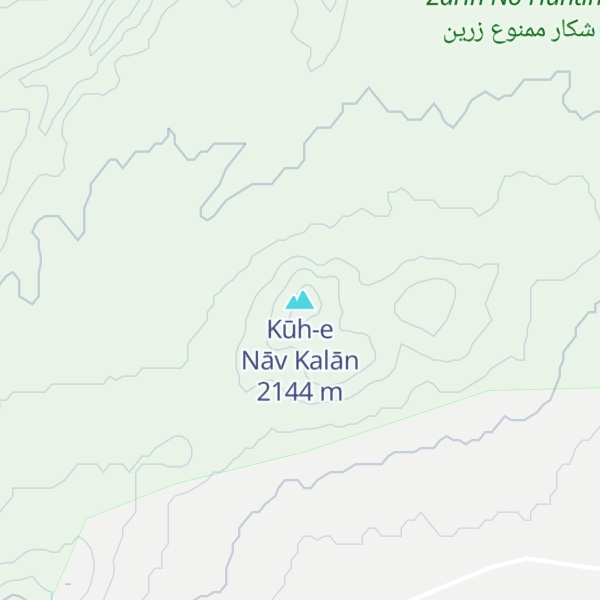 Map of Kūh-e Nāv Kalān