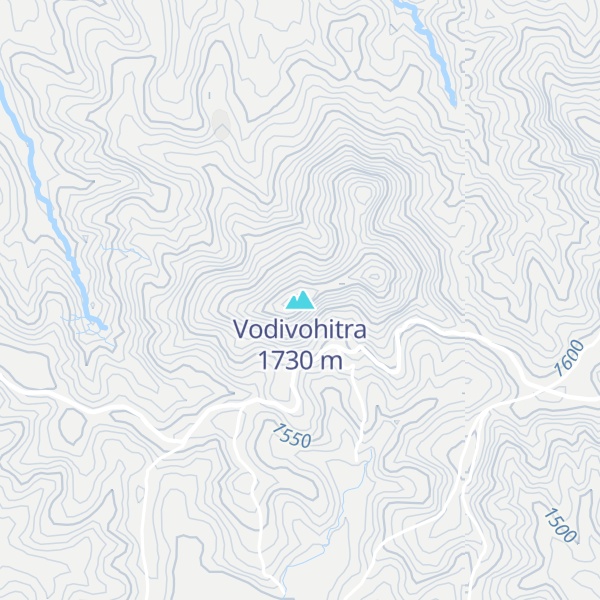 Map of Vodivohitra