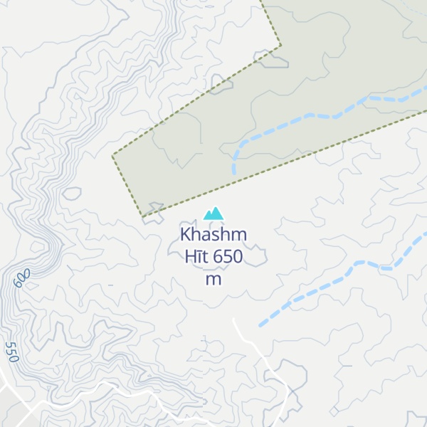 Map of Khashm Hīt