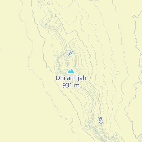 Map of Dhi al Fijah