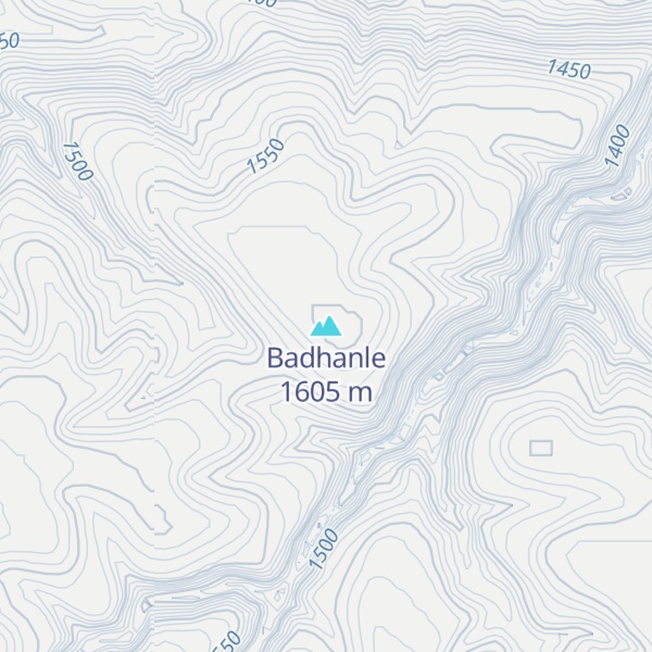 Map of Badhanle