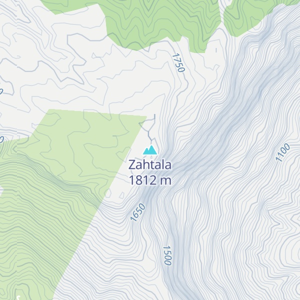 Map of Zahtala