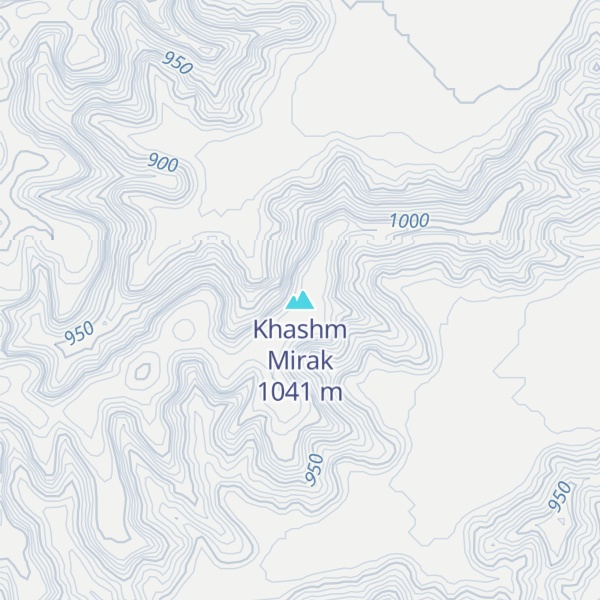 Map of Khashm Mirak