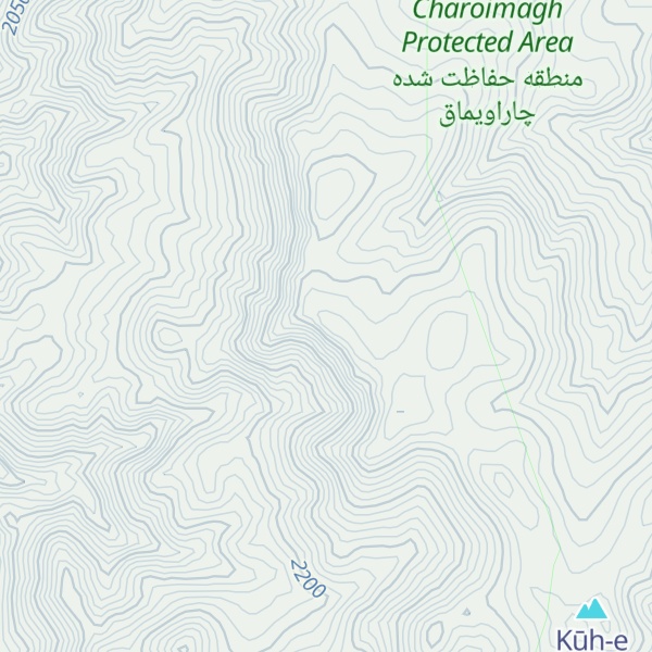 Map of Kūh-e Gen Gūnī