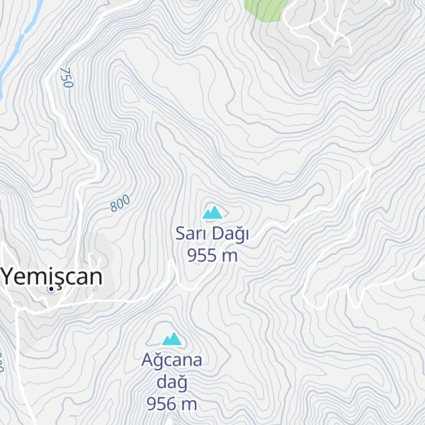 Map of Sarı Dağı