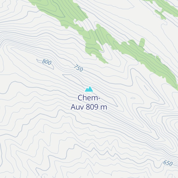 Map of Chem-Auv