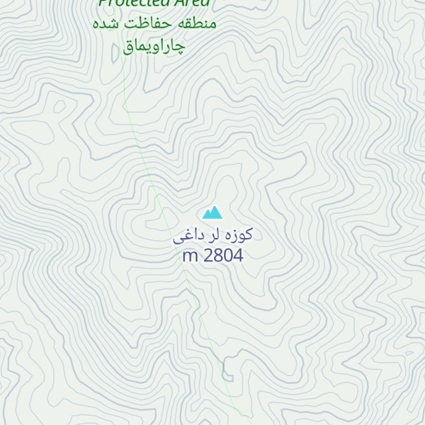 Map of کوزه لر داغی