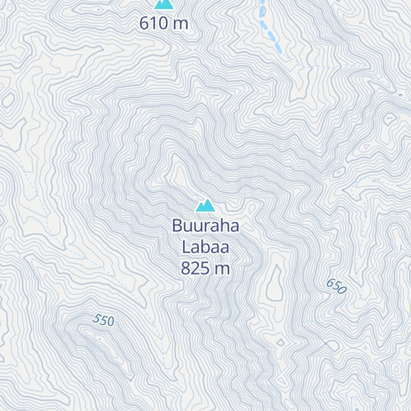 Map of Buuraha Labaa