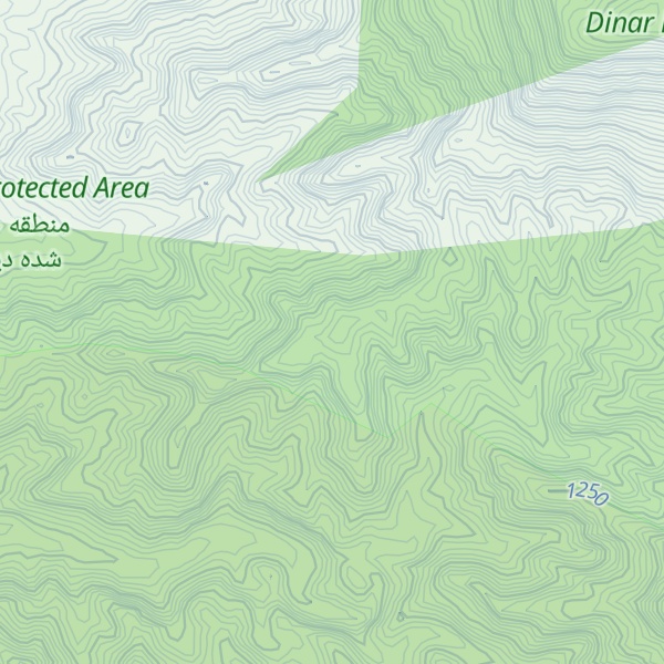 Map of Kūh-e Kalnarmeh