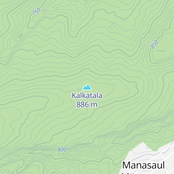 Map of Kalkatala