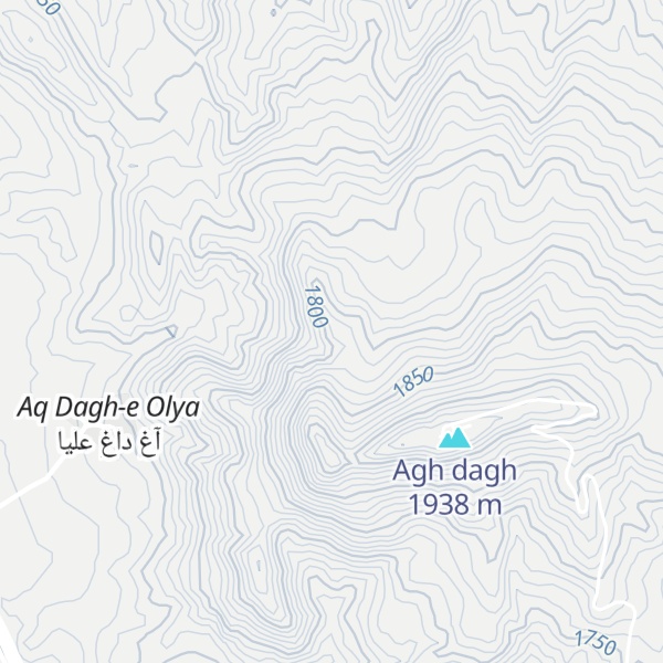 Map of Kūh-e Sorūrchī