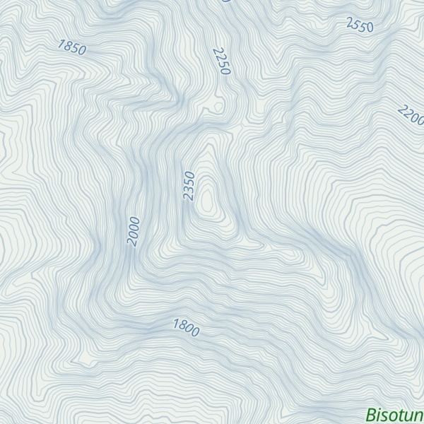 Map of Kūh-e Khalaj