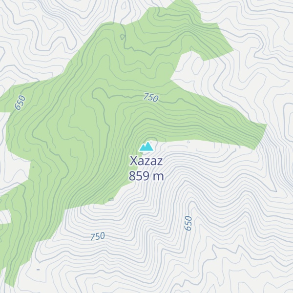 Map of Xazaz