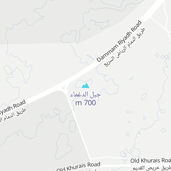 Map of جبل الدغماء