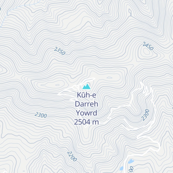 Map of Kūh-e Darreh Yowrd