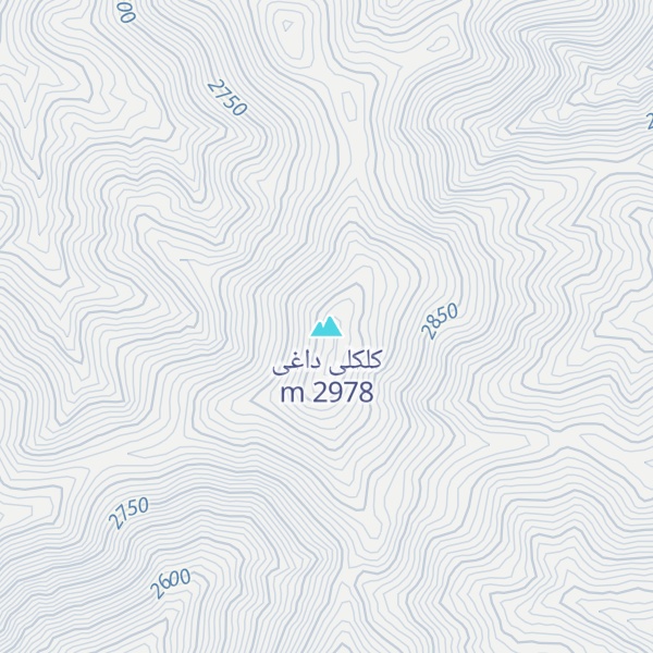 Map of کلکلی داغی