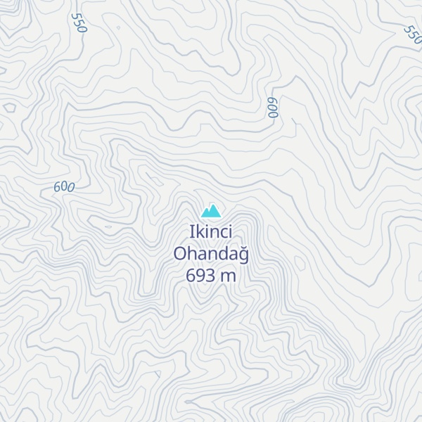 Map of Ikinci Ohandağ