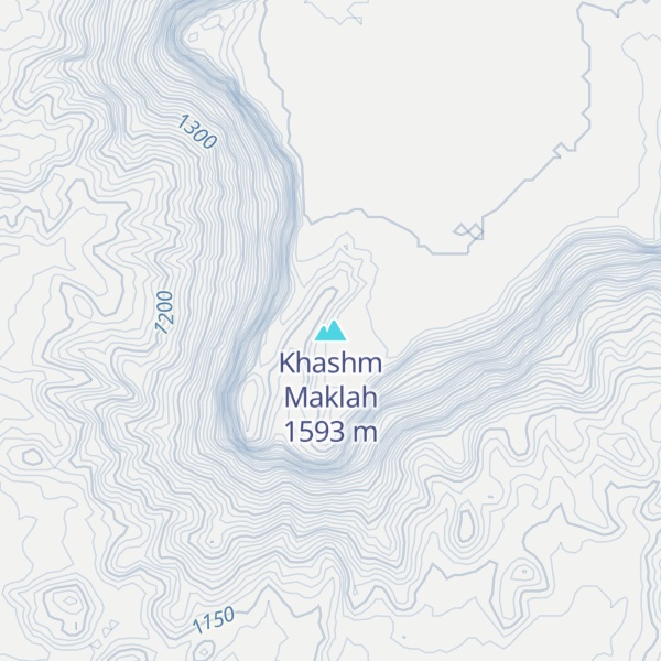 Map of Khashm Maklah