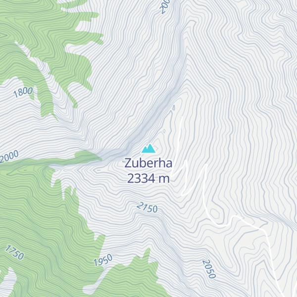 Map of Zuberha
