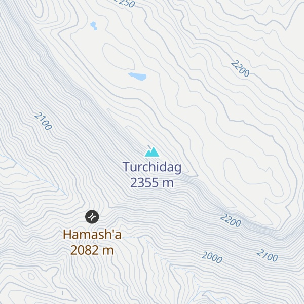Map of Turchidag