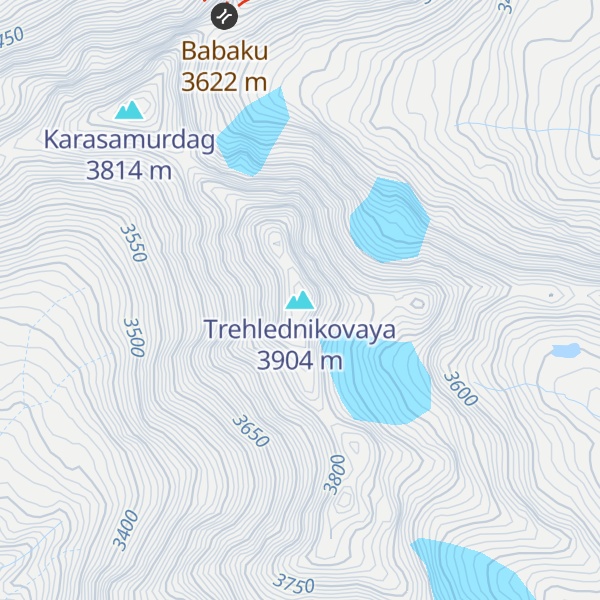 Map of Trehlednikovaya