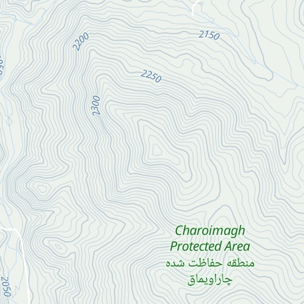 Map of Kūh-e Ātā Ātāpīrī